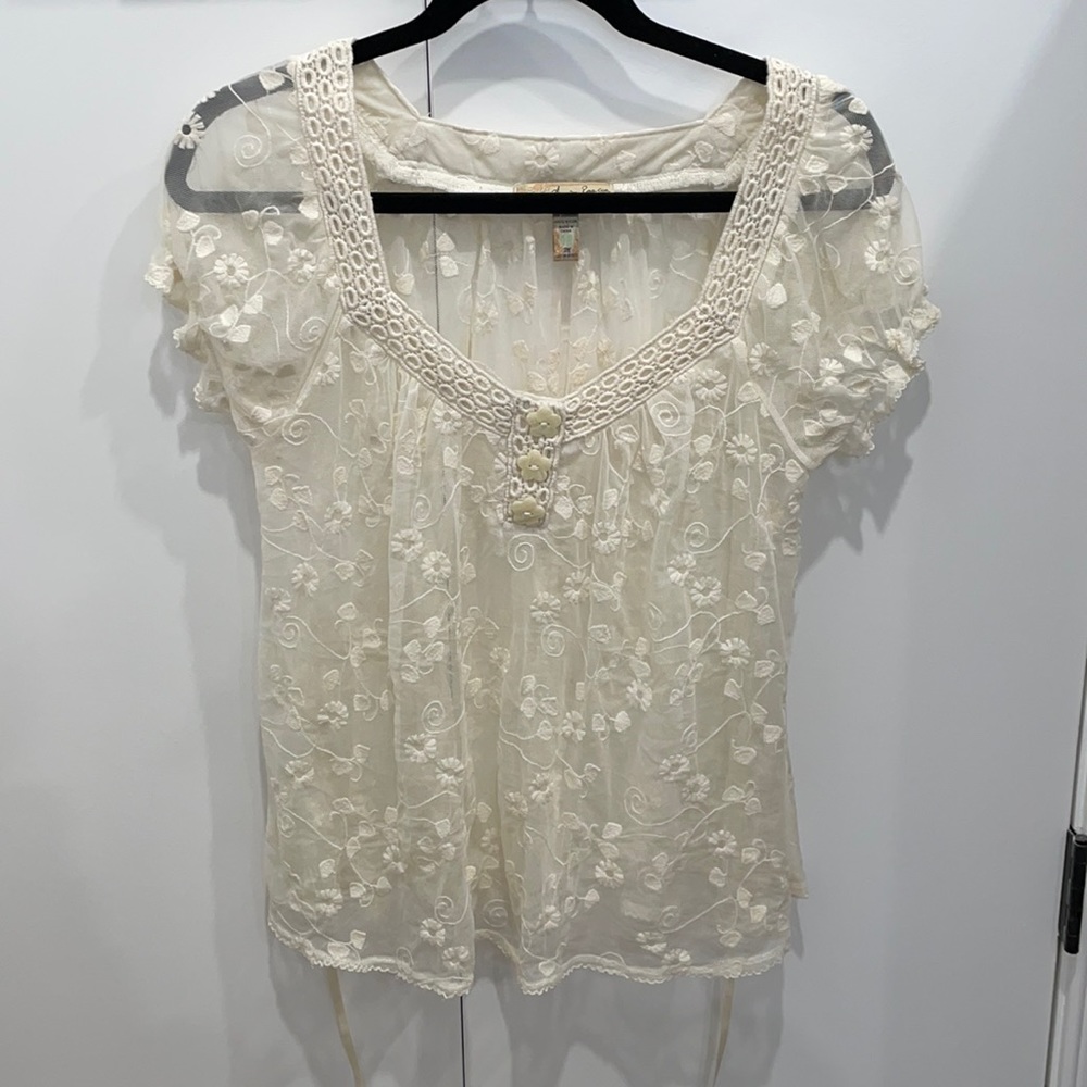 American rag sheer top